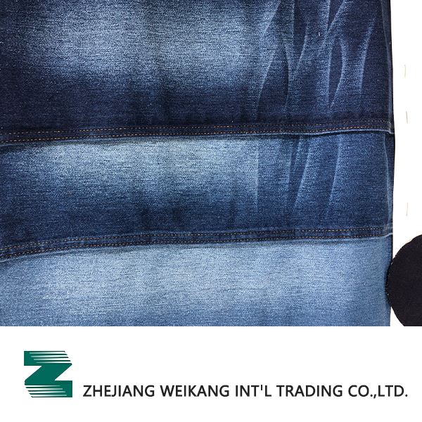 Cotton Stretch Indigo Denim 9.7oz Before Wash