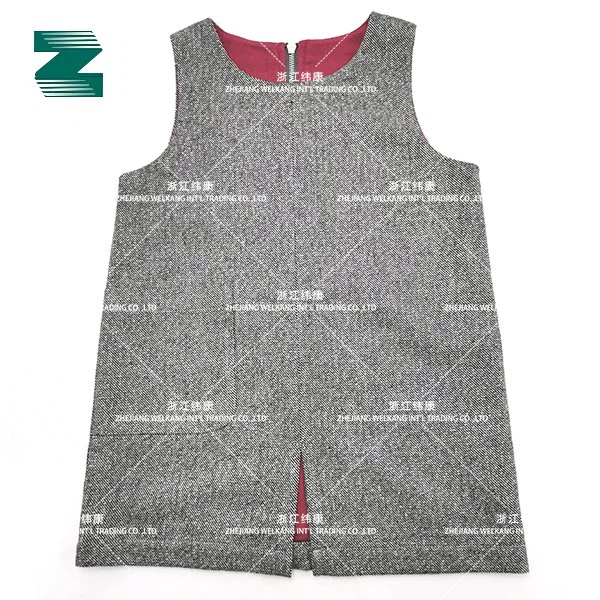 Dress With Front Bottom Open Slit For Kids