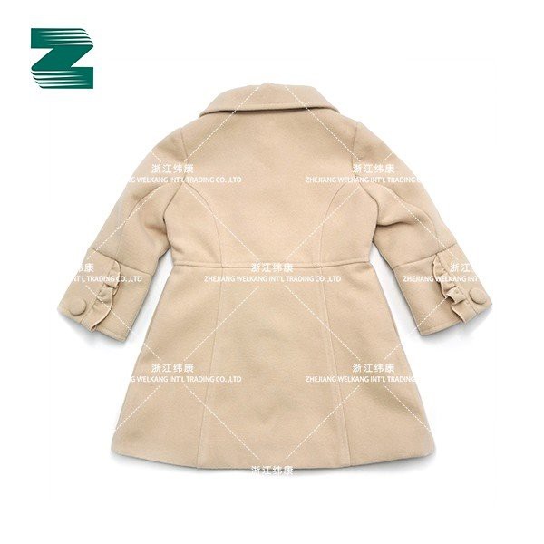 Faux wool coat
