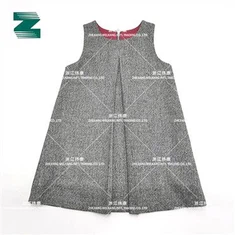 Dress With Big Pleat Front For Kids
