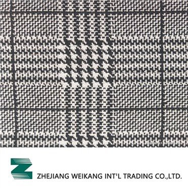 Knit Jacquard Fabric Checks