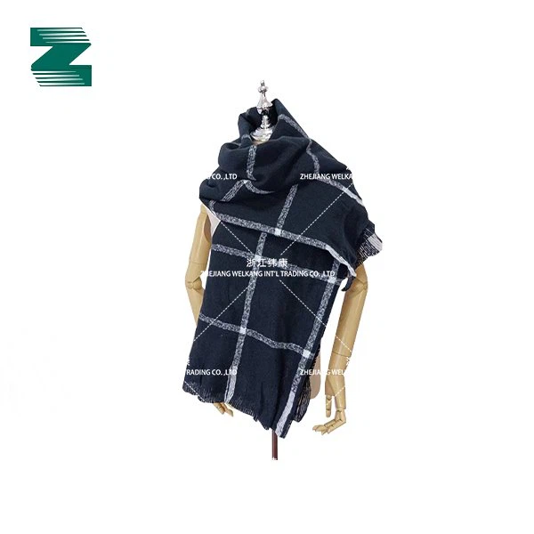 POLYESTER BLENDED SHAWL